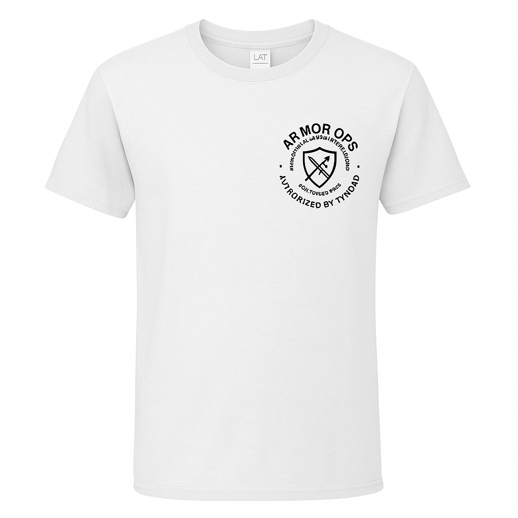 Armor Ops - Department of Holy Scripture Tee